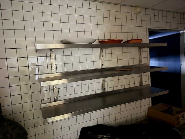 Rvs wandschap - afbeelding 2 van  4