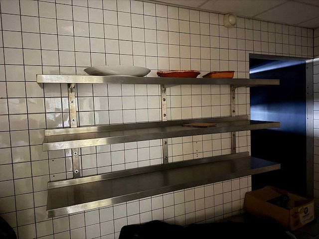 Rvs wandschap - afbeelding 3 van  4