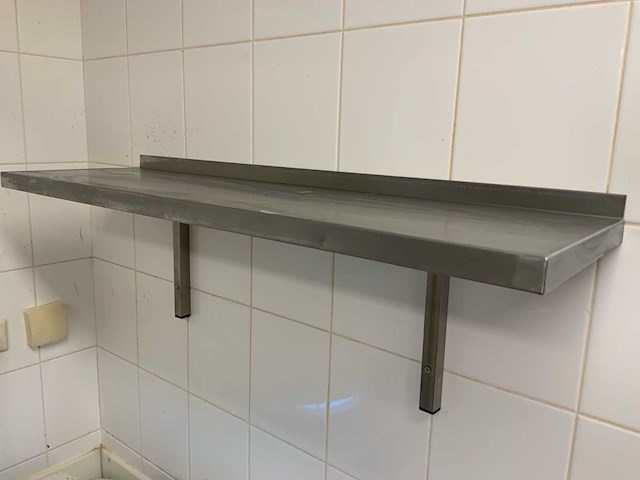 Rvs wandschap - afbeelding 1 van  4