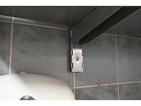 Rvs wandschap - afbeelding 2 van  2