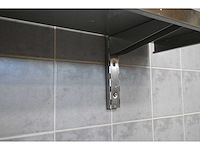 Rvs wandschap - afbeelding 2 van  2