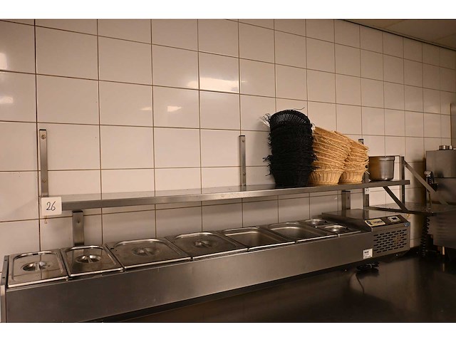 Rvs wandschap - afbeelding 1 van  3