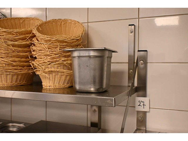 Rvs wandschap - afbeelding 3 van  3