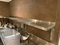 Rvs wandschap - afbeelding 1 van  2