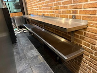 Rvs wandschap - afbeelding 2 van  2