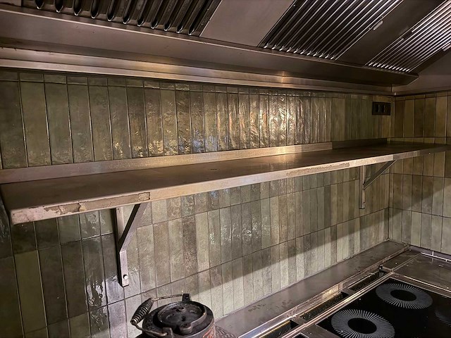 Rvs wandschap - afbeelding 2 van  2