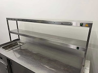 Rvs warmhoudkast met warmtebrug & bain-marie - afbeelding 3 van  5