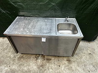 Rvs wastafel - afbeelding 2 van  6