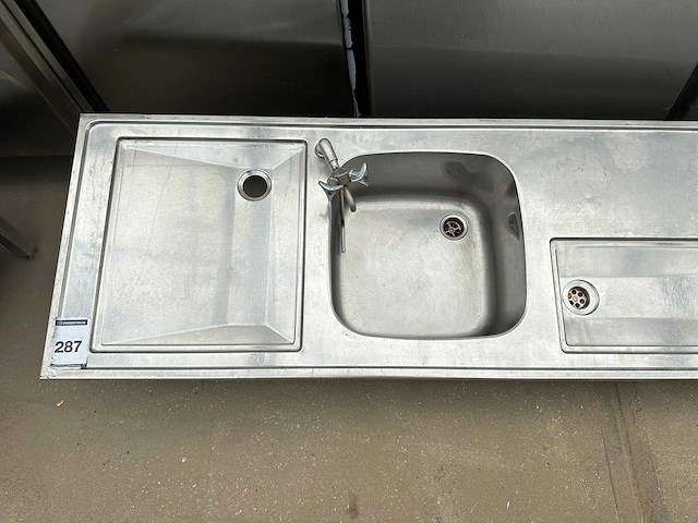 Rvs wastafel - afbeelding 2 van  2