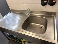 Rvs wastafel - afbeelding 2 van  3