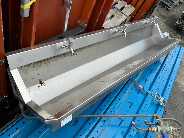 Rvs wastafel - afbeelding 1 van  5