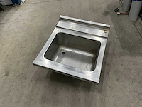 Rvs wastafel - afbeelding 1 van  5