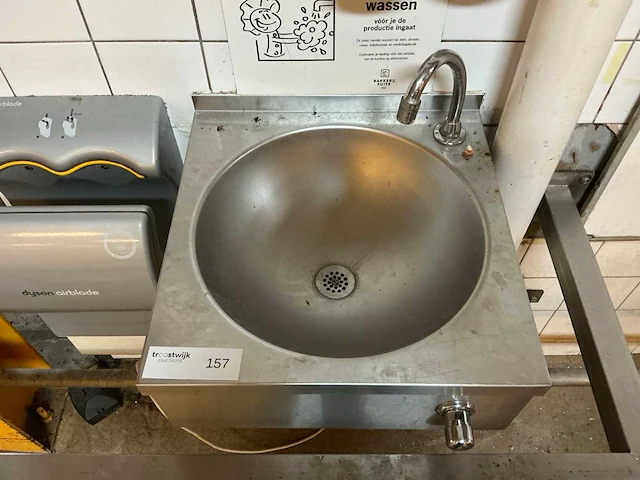 Rvs wastafel - afbeelding 3 van  6