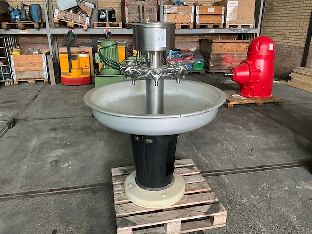 Rvs wastafel - afbeelding 1 van  4