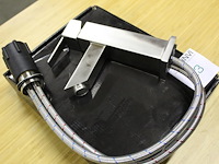 Rvs wastafelkraan calipso 210 vierkant. hoogte kraan 21 cm. - afbeelding 2 van  2