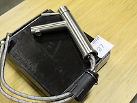 Rvs wastafelkraan clou 250 rond. hoogte kraan 25 cm. - afbeelding 2 van  2