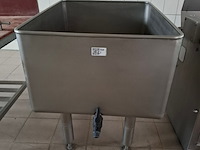 Rvs waterbak met uitloop - afbeelding 1 van  5