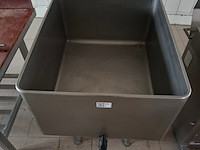 Rvs waterbak met uitloop - afbeelding 2 van  5