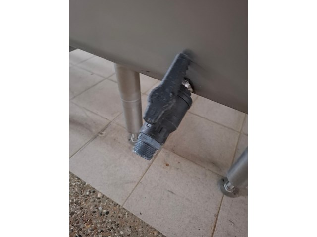 Rvs waterbak met uitloop - afbeelding 3 van  5