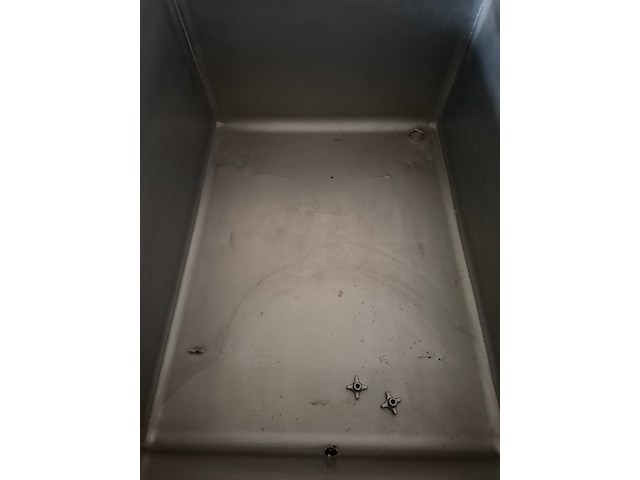 Rvs waterbak met uitloop - afbeelding 4 van  5