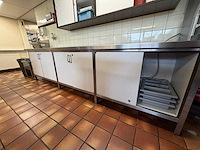 Rvs werkbank met volkern deuren - afbeelding 7 van  8