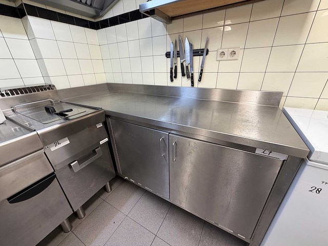 Rvs werkbank - afbeelding 1 van  2