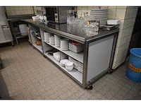 Rvs werkbank - afbeelding 1 van  3