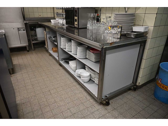 Rvs werkbank - afbeelding 5 van  6