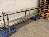 Rvs werkbrug