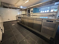 Rvs werkeiland met 2 x ilsa - tmmg3012 koelwerkbank en rvs opzetbrug - afbeelding 3 van  7