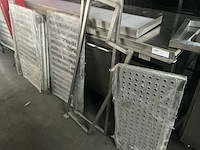 Rvs werkspoeltafel - afbeelding 3 van  4