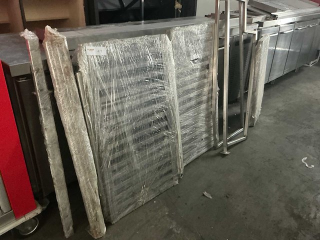 Rvs werkspoeltafel - afbeelding 1 van  2