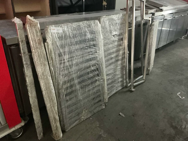 Rvs werkspoeltafel - afbeelding 1 van  4