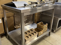 Rvs werktafel 100x70x89 cm - afbeelding 1 van  4