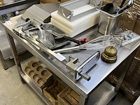 Rvs werktafel 100x70x89 cm - afbeelding 4 van  4