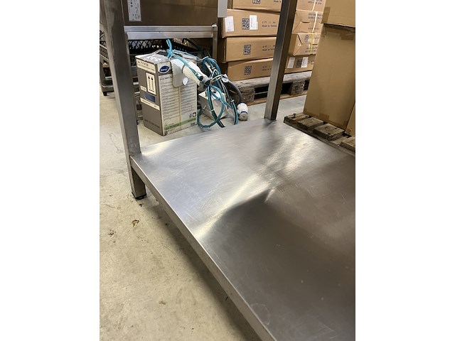 Rvs werktafel 100x70x89 cm - afbeelding 4 van  4