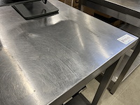 Rvs werktafel 100x70x89 cm - afbeelding 3 van  3