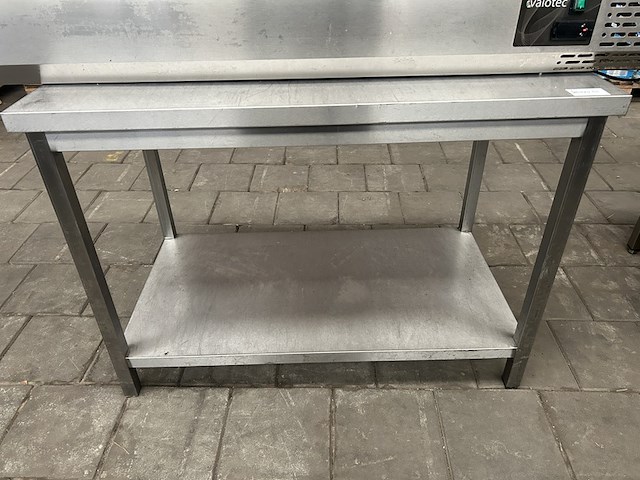 Rvs werktafel 120x70x88 - afbeelding 1 van  3