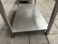 Rvs werktafel 120x70x88 - afbeelding 3 van  3