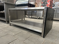 Rvs werktafel 131x80x63 - afbeelding 2 van  3