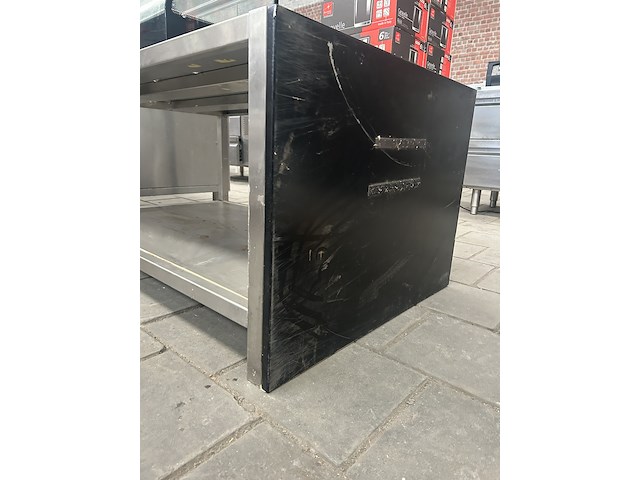 Rvs werktafel 131x80x63 - afbeelding 3 van  3