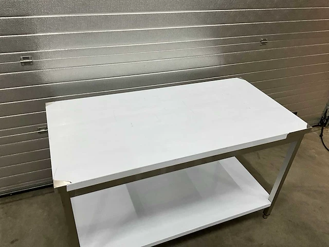 Rvs werktafel 140x70cm (4x) - afbeelding 3 van  6