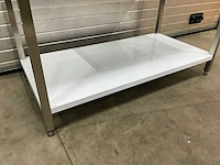 Rvs werktafel 140x70cm (4x) - afbeelding 4 van  6