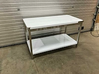 Rvs werktafel 140x70cm - afbeelding 2 van  5