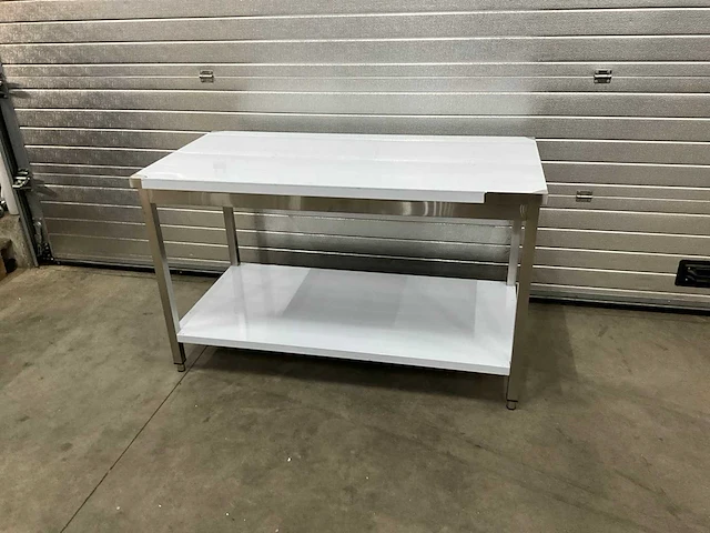 Rvs werktafel 140x70cm - afbeelding 1 van  5