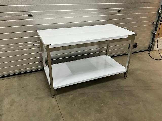 Rvs werktafel 140x70cm - afbeelding 2 van  5