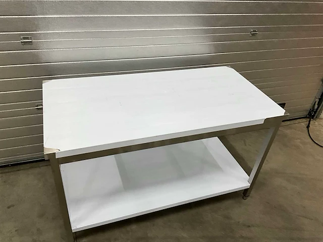 Rvs werktafel 140x70cm - afbeelding 3 van  5