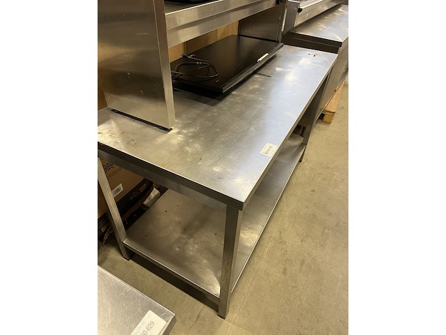 Rvs werktafel 150x70x89 cm - afbeelding 4 van  4