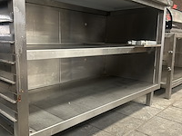 Rvs werktafel 165x75x87 - afbeelding 3 van  8