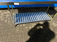 Rvs werktafel 178cm - afbeelding 2 van  4